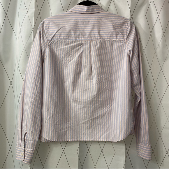 FRANK AND OAK PINSTRIPE BUTTON UP - Picture 4 of 8